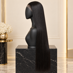Black Bone Straight (HD Lace Pre-Plucked)