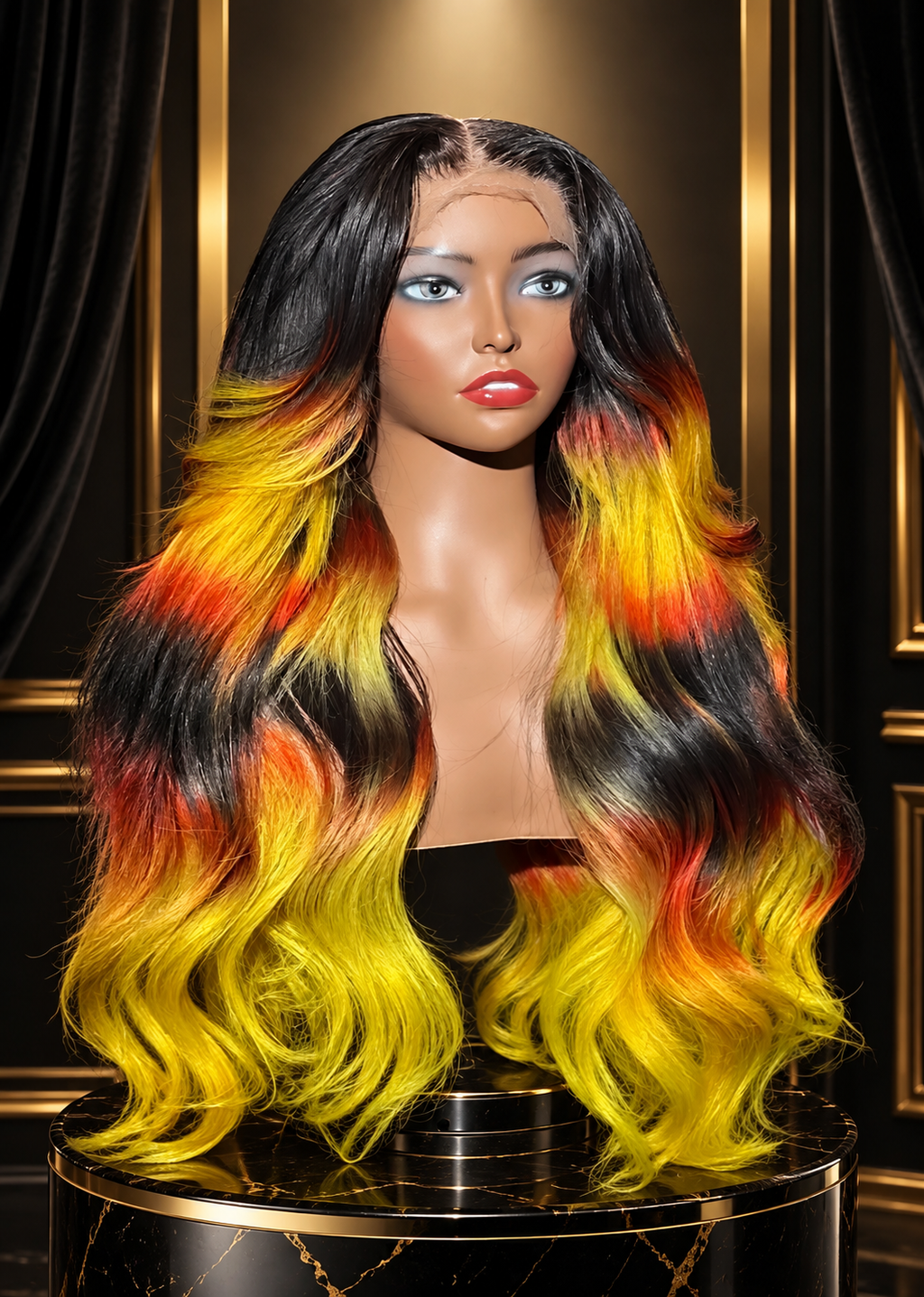 Golden baddie (HD Lace Pre-Plucked)