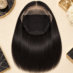 Black Bone Straight (HD Lace Pre-Plucked)