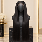Black Bone Straight (HD Lace Pre-Plucked)