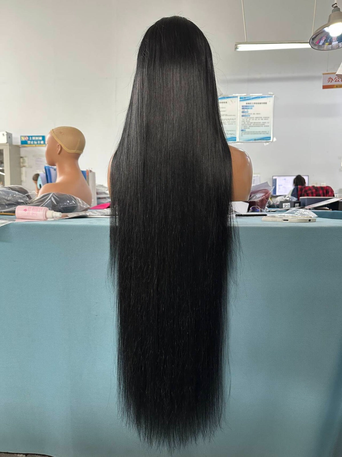 Black Bone Straight (HD Lace Pre-Plucked)