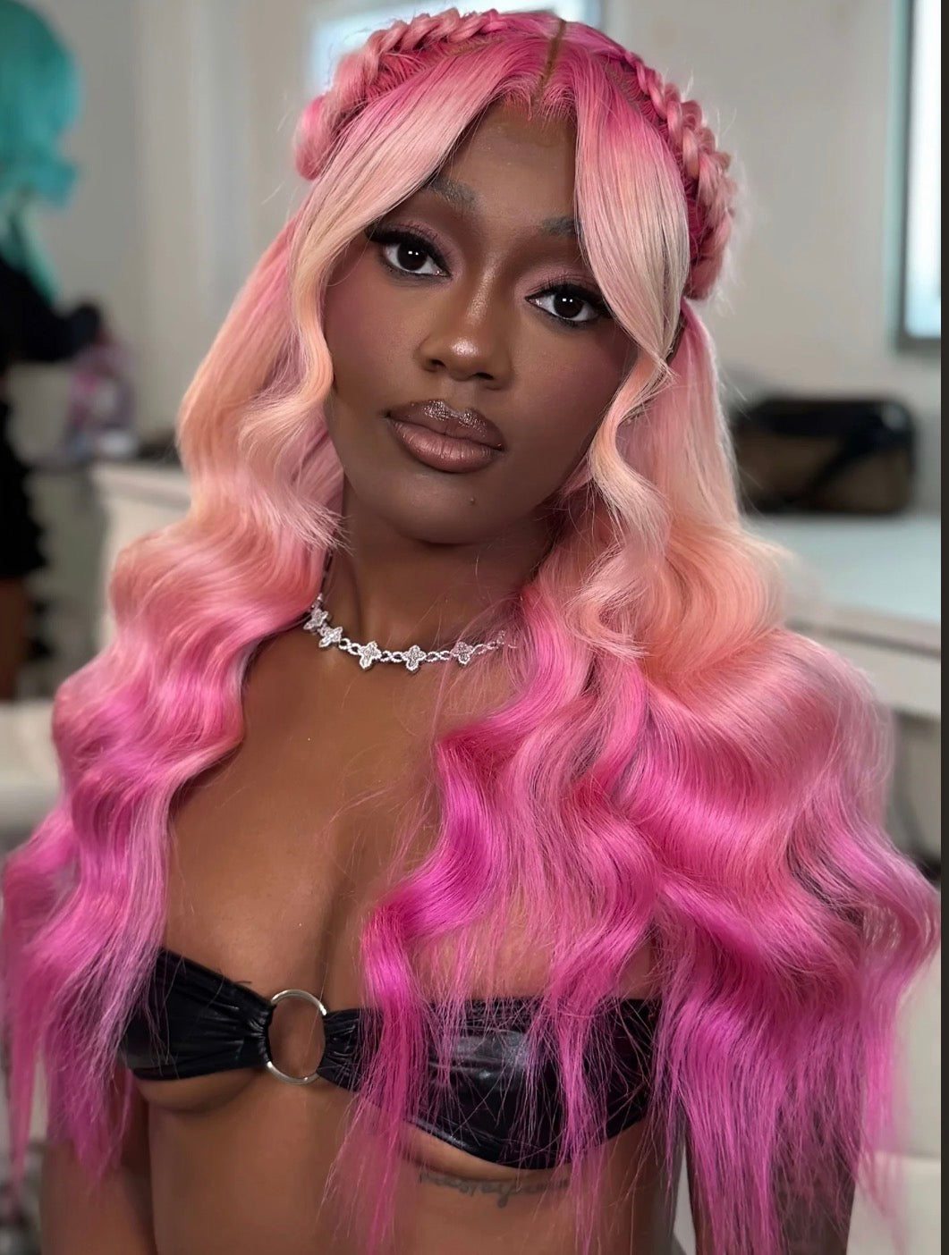 Pink baddie (HD Lace Pre-Plucked)