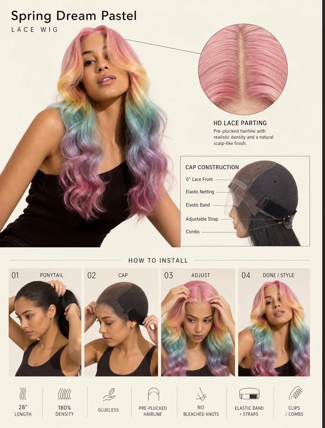 Candyland baddie (HD Lace Pre-Plucked)