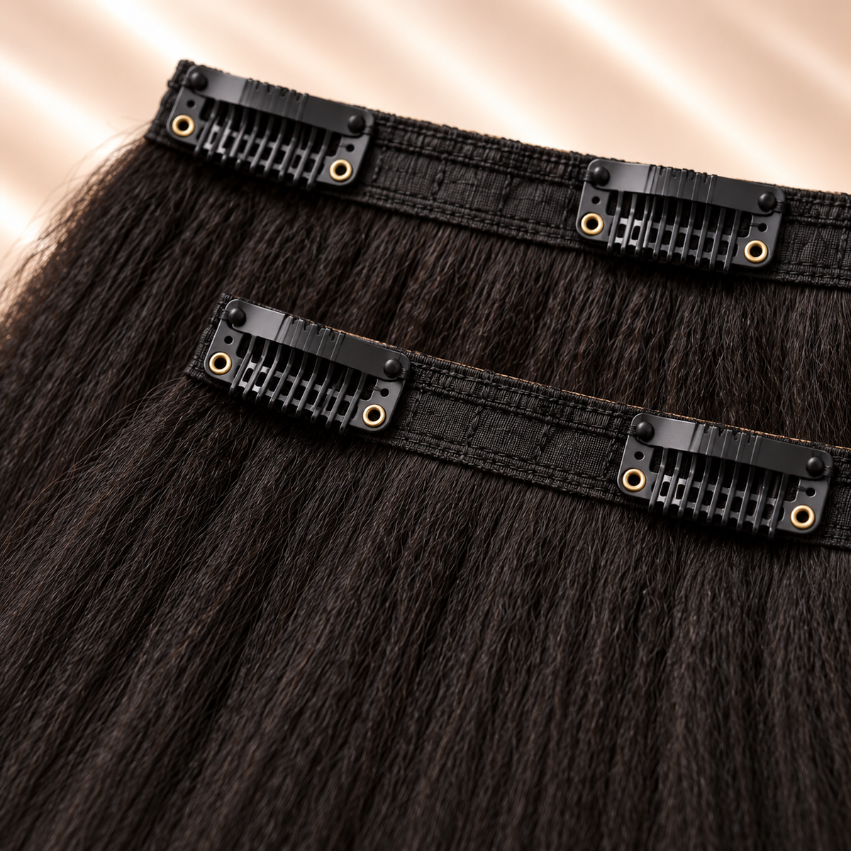 Clip in yaki straight