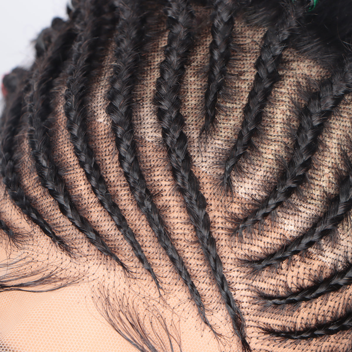 13×4 HD Lace Deep Wave Braided-Base Wig