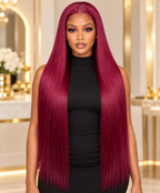 burgundy Maria (HD Lace PrePlucked )