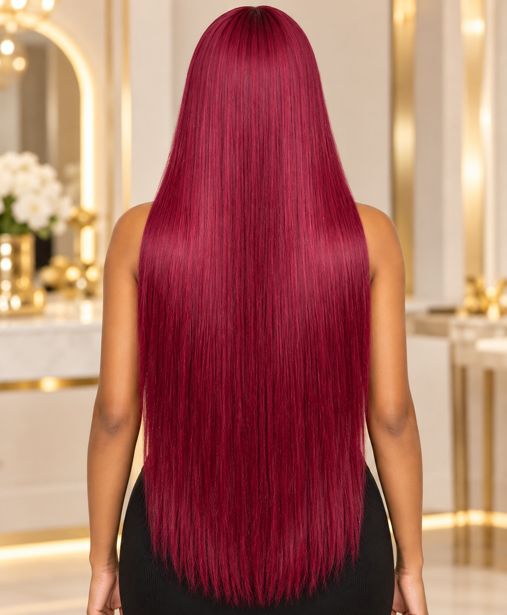 burgundy Maria (HD Lace PrePlucked )