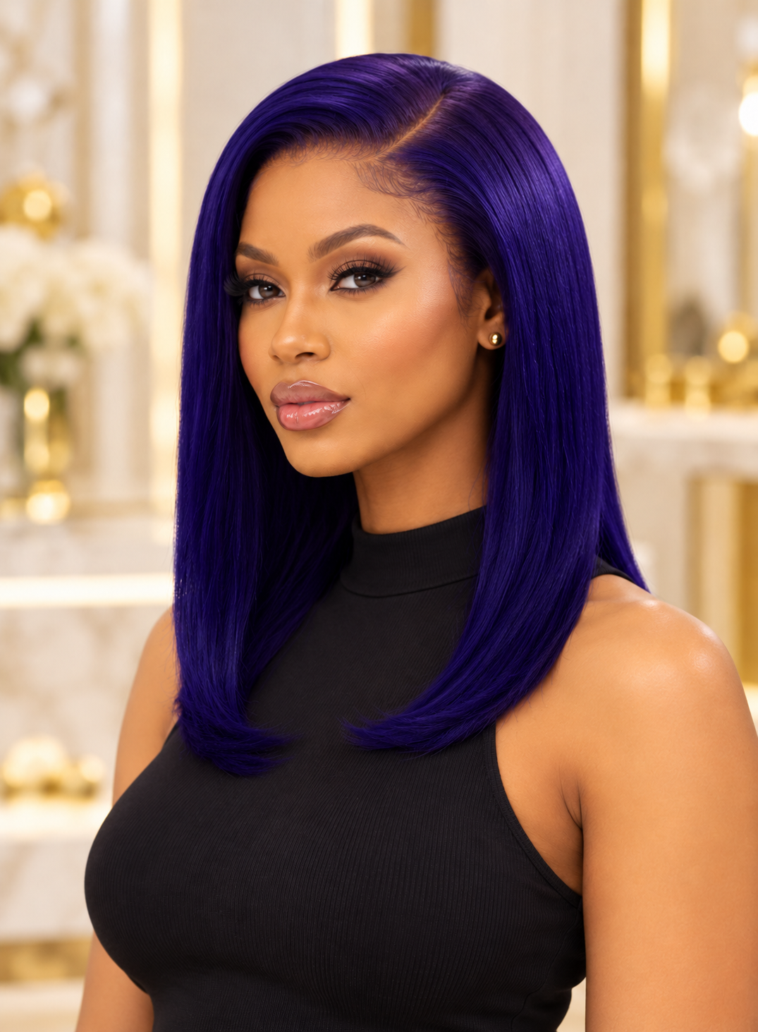 Royal-Purple Liah (HD Lace PrePlucked )