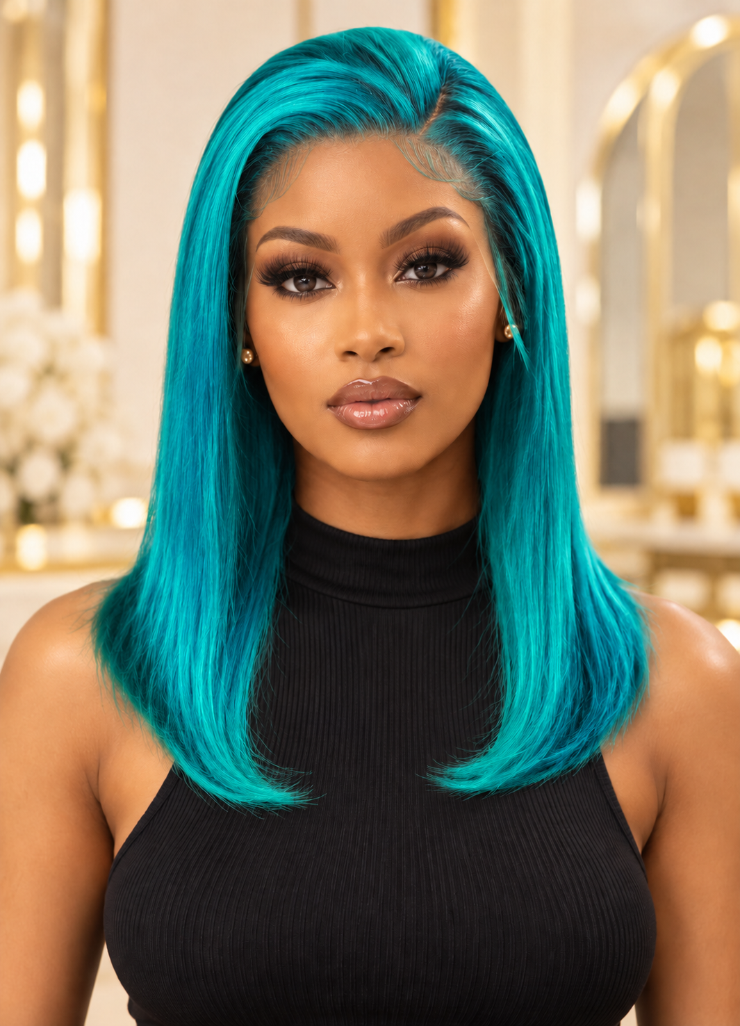 Turquoise Queen (HD Lace Pre-Plucked)