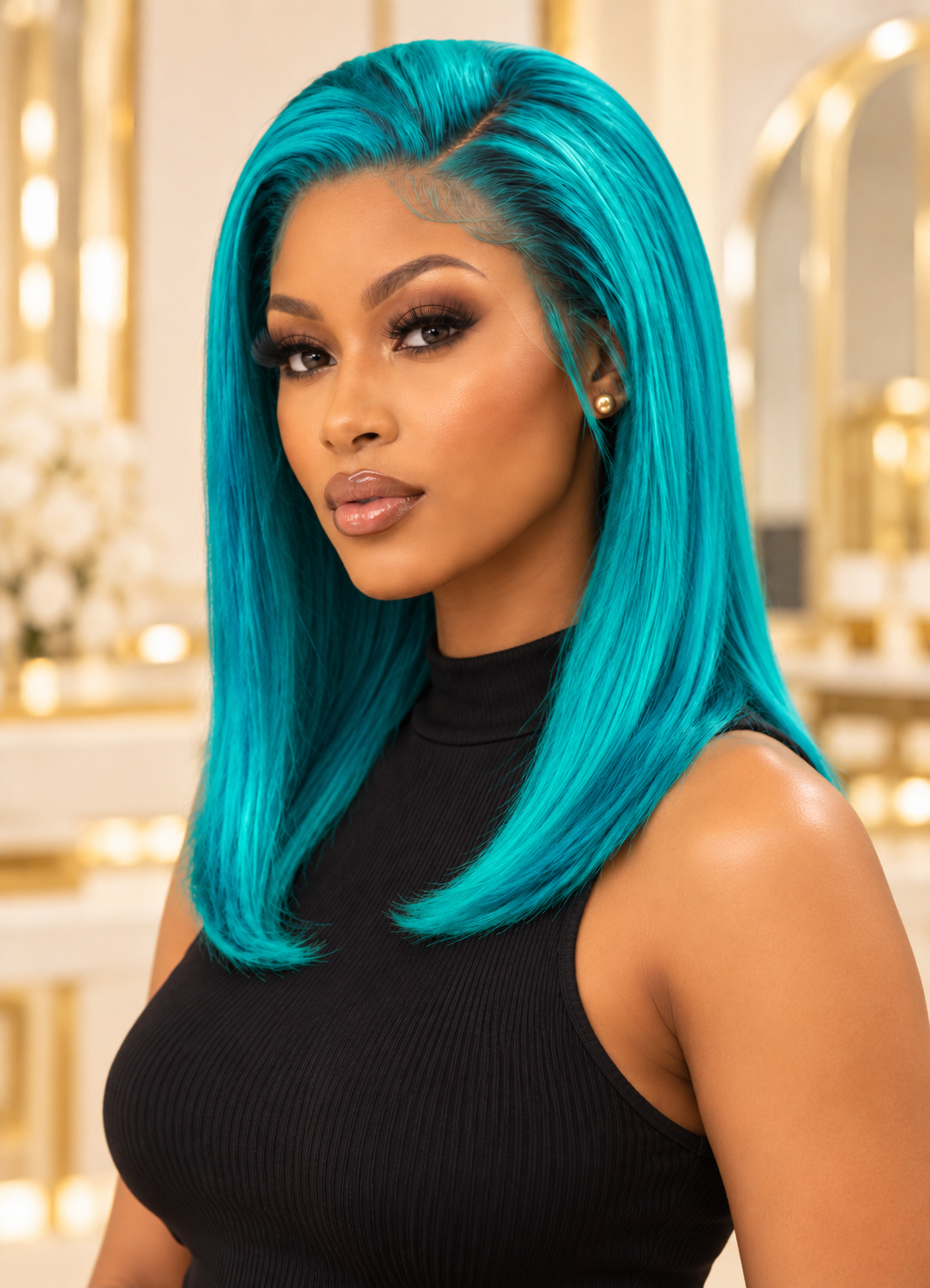 Turquoise Queen (HD Lace Pre-Plucked)