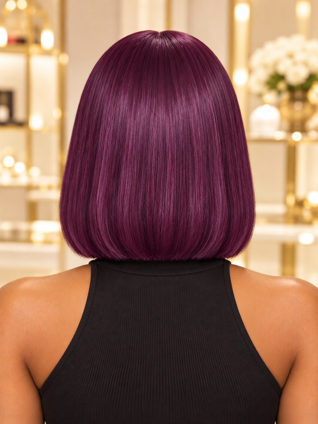 Plum-Purple (HD Lace Pre-Plucked )