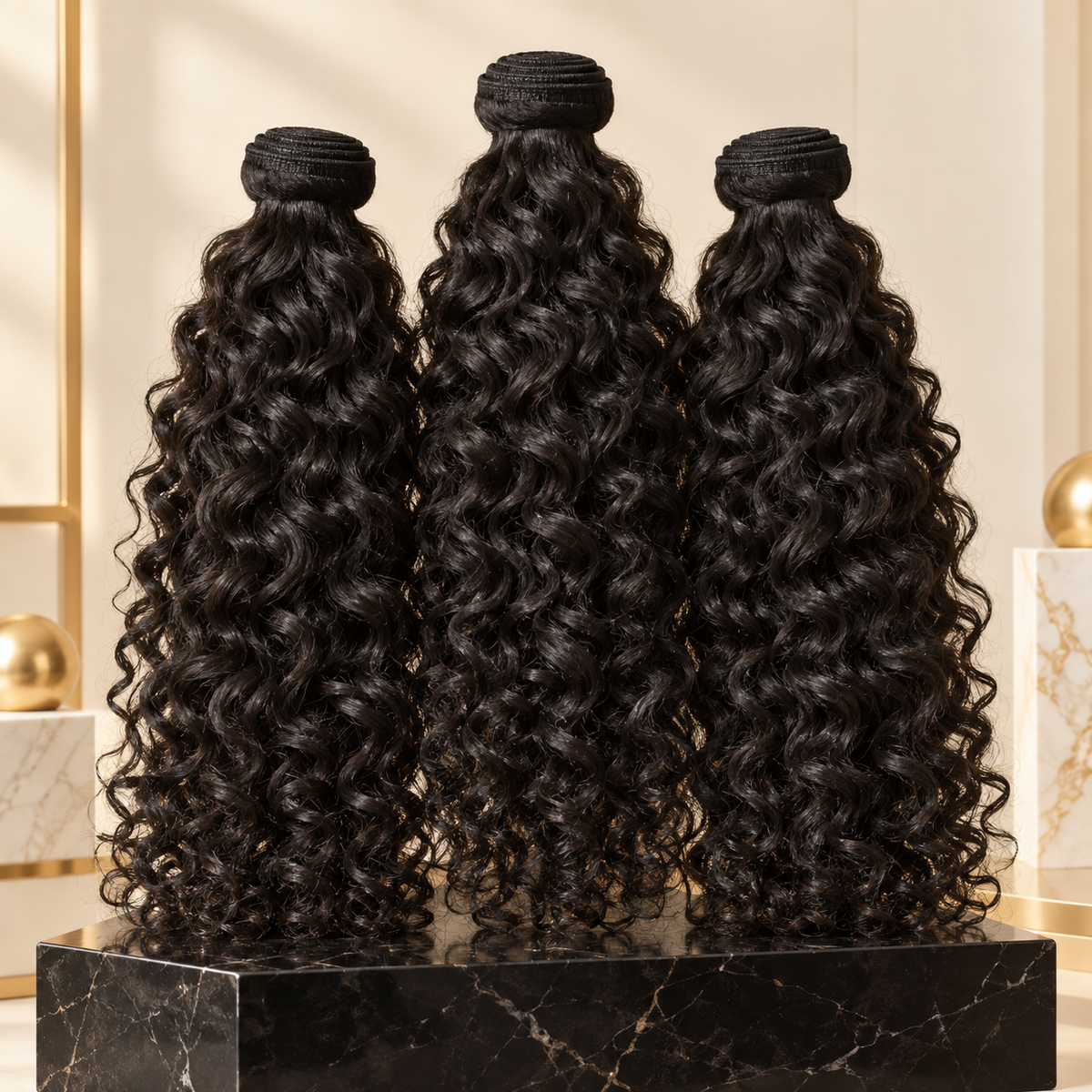 Burmese curly Bundle