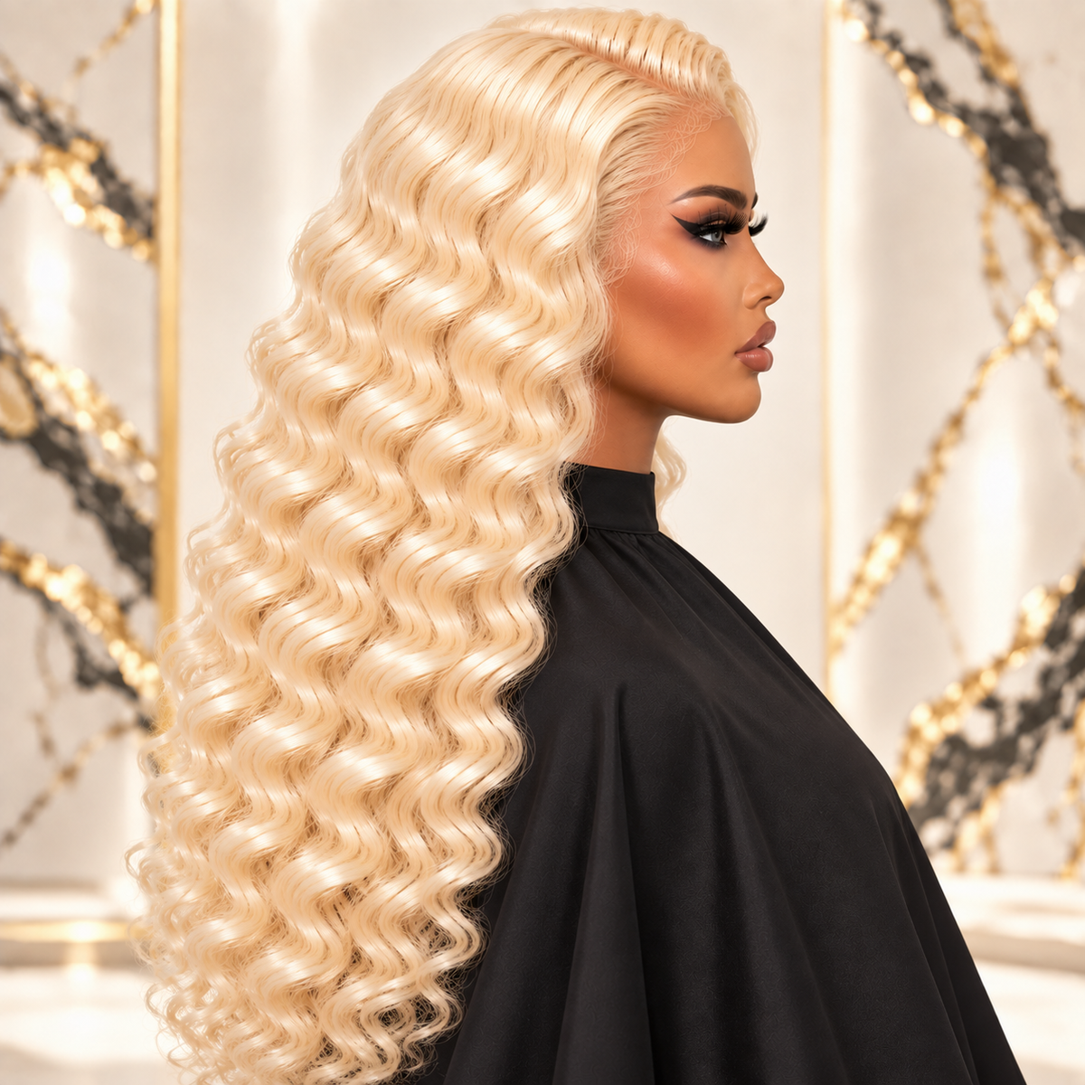 Deep Wave 613 (HD Lace Pre-Plucked)