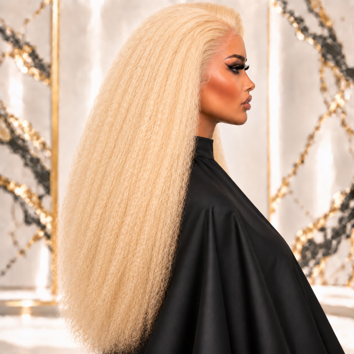 kinky Straight (HD Lace Pre-Plucked)