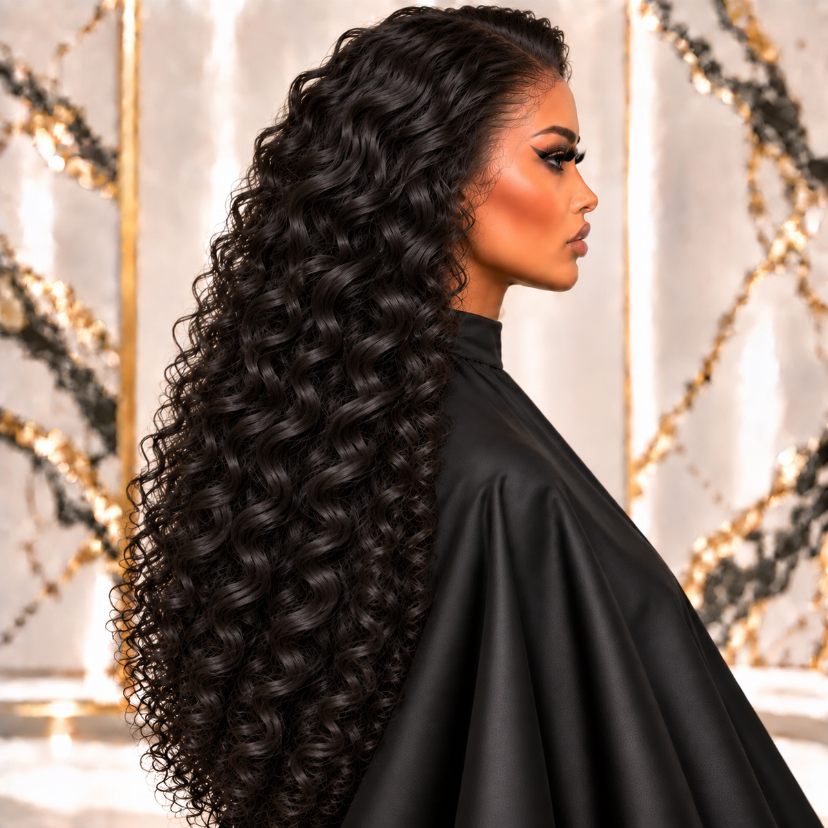 Loose curly  (HD Lace Pre-Plucked)