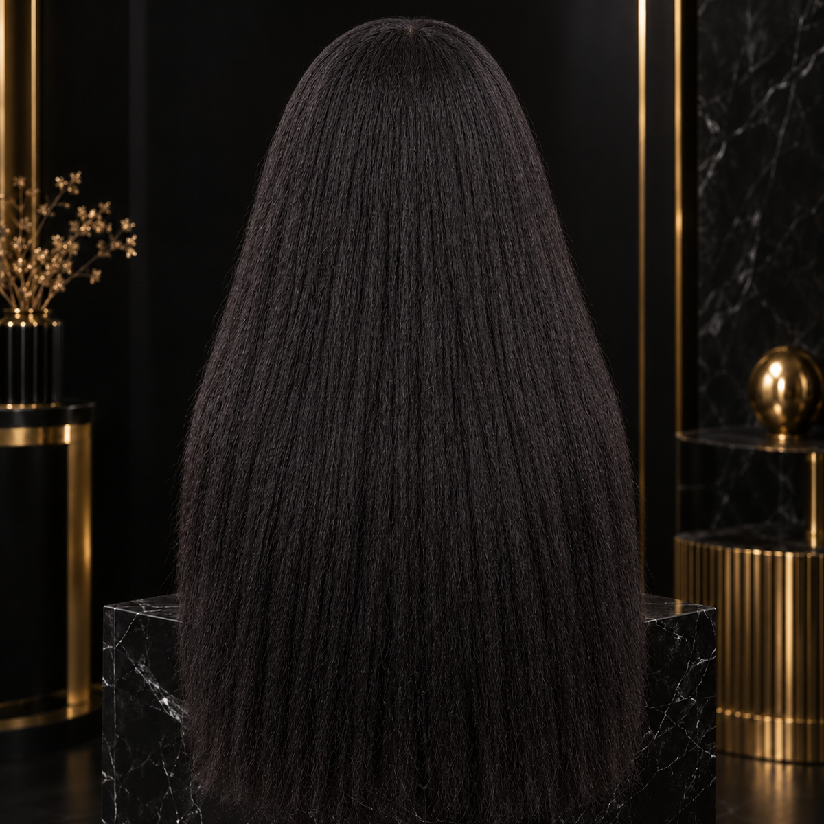 Kinky Straight  (HD Lace Pre-Plucked)