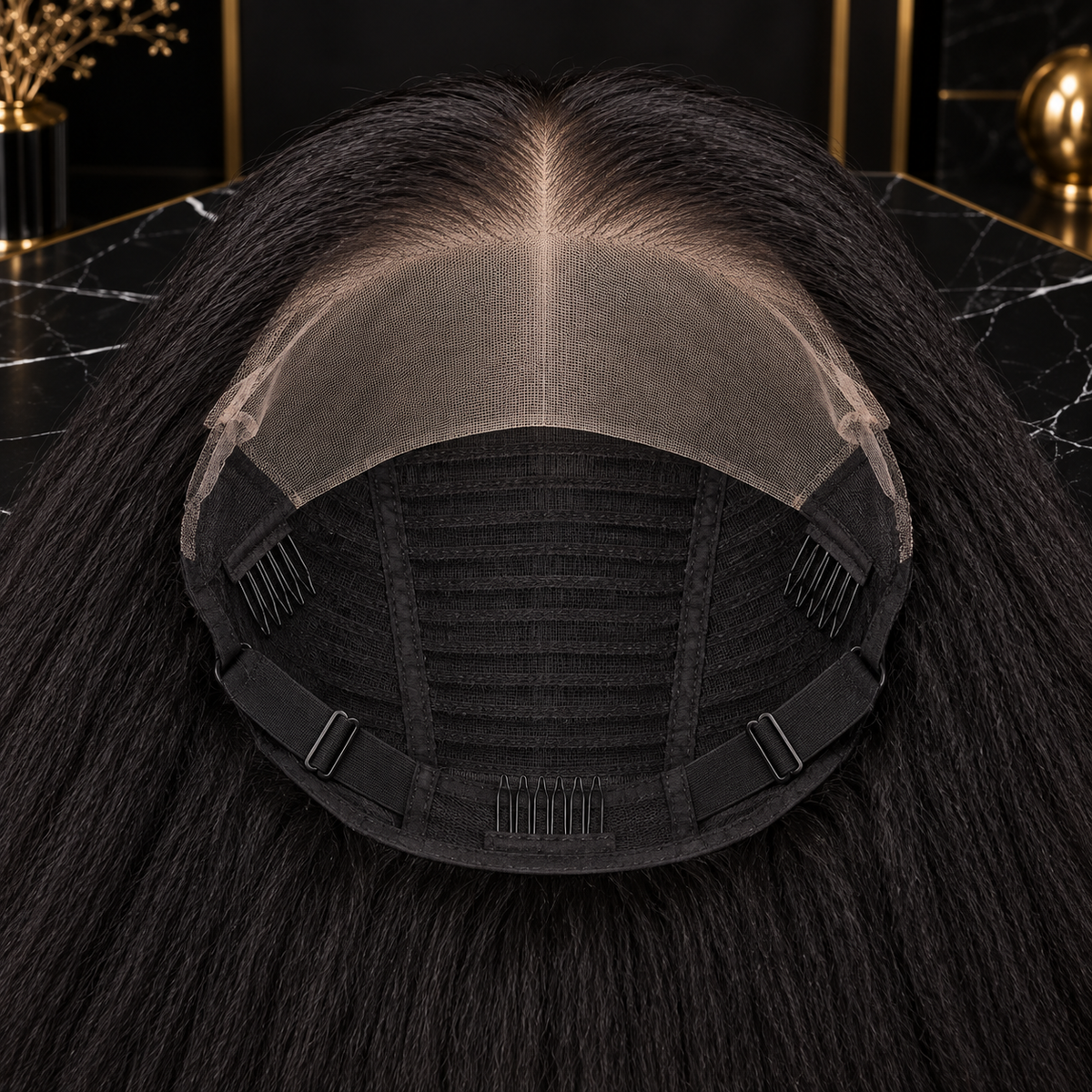 Kinky Straight  (HD Lace Pre-Plucked)