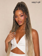 LUXURY BOHO BOX BRAID WIG