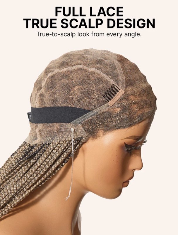 LUXURY BOHO BOX BRAID WIG