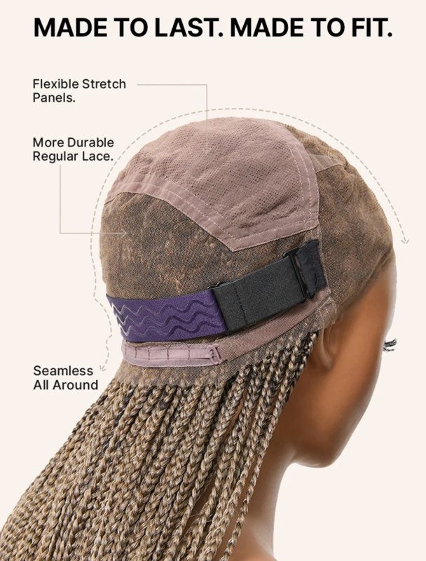 LUXURY BOHO BOX BRAID WIG