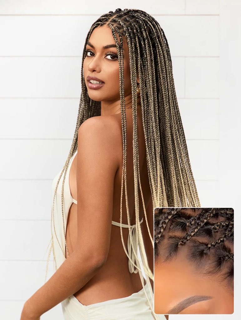 LUXURY BOHO BOX BRAID WIG