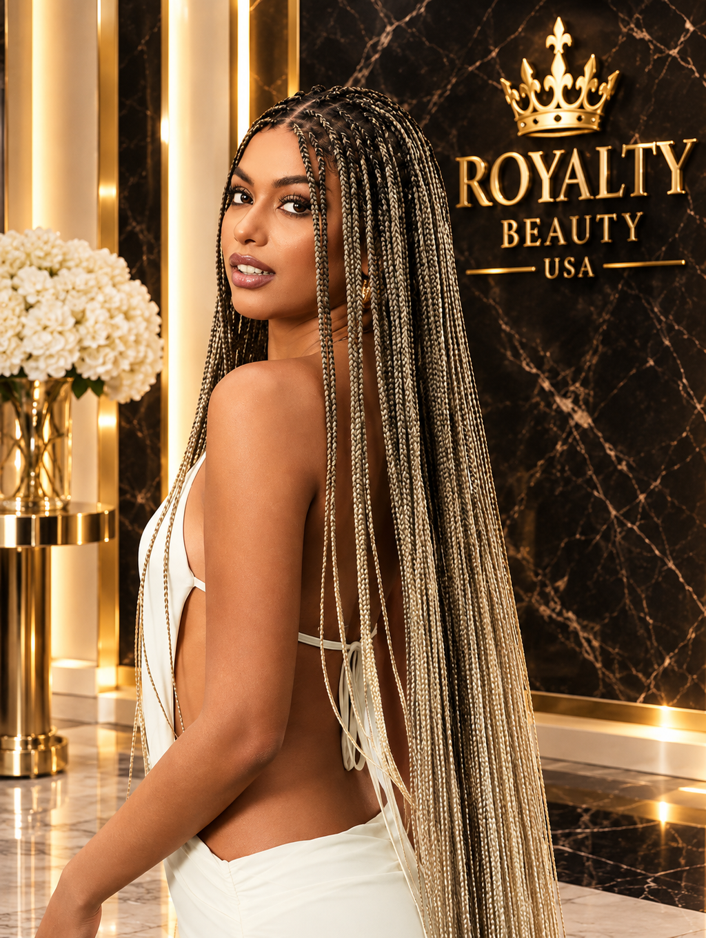 LUXURY BOHO BOX BRAID WIG