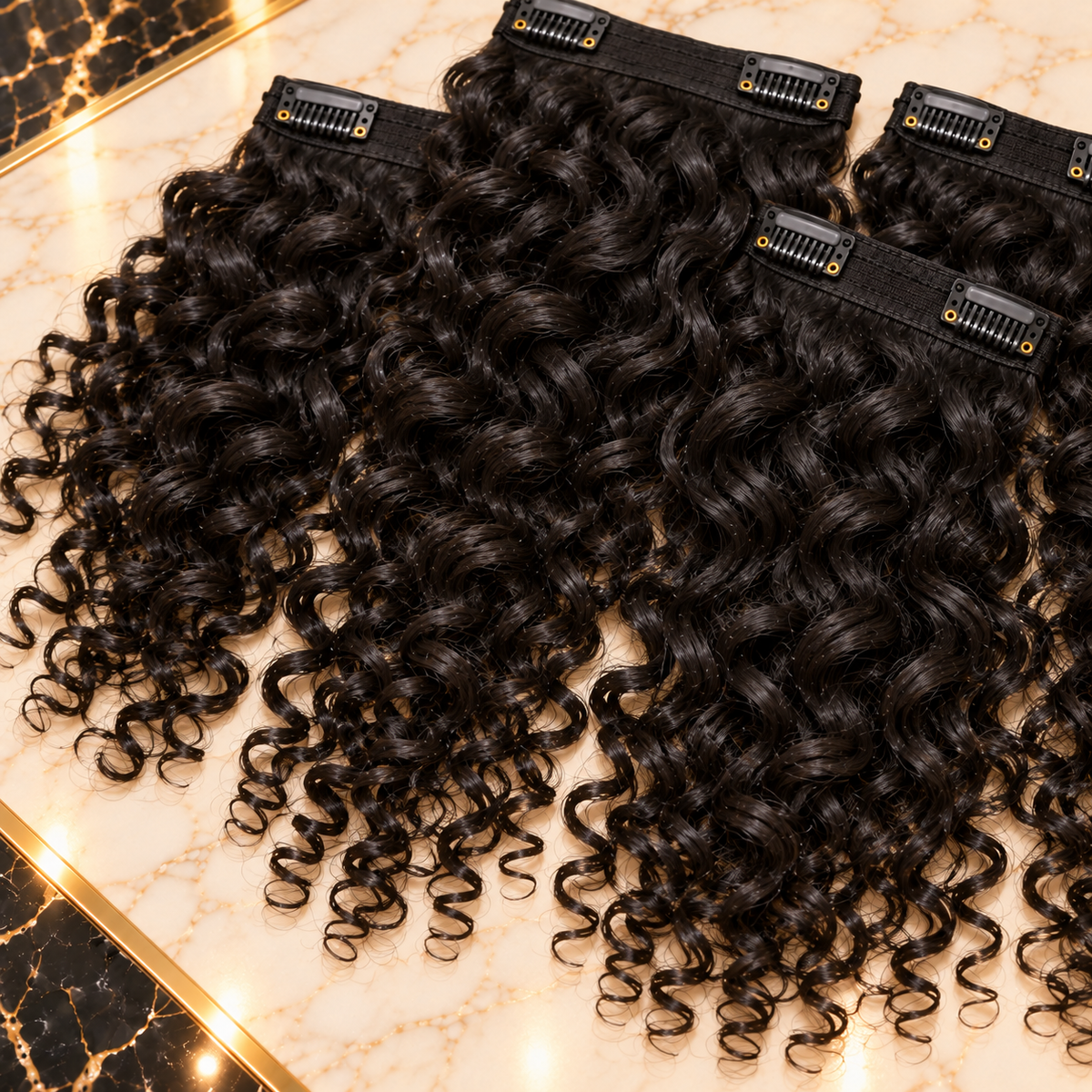Burmese Curly clip in