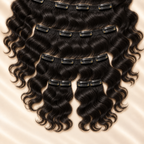 Clip in Messy Curly