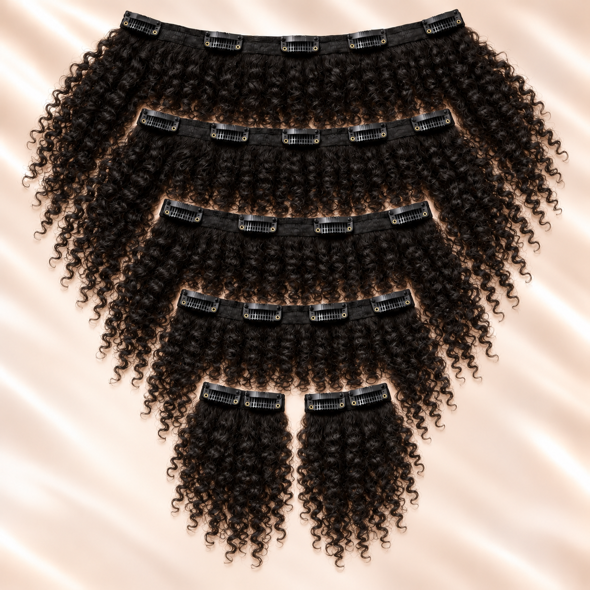 Clip in Kinky Curly