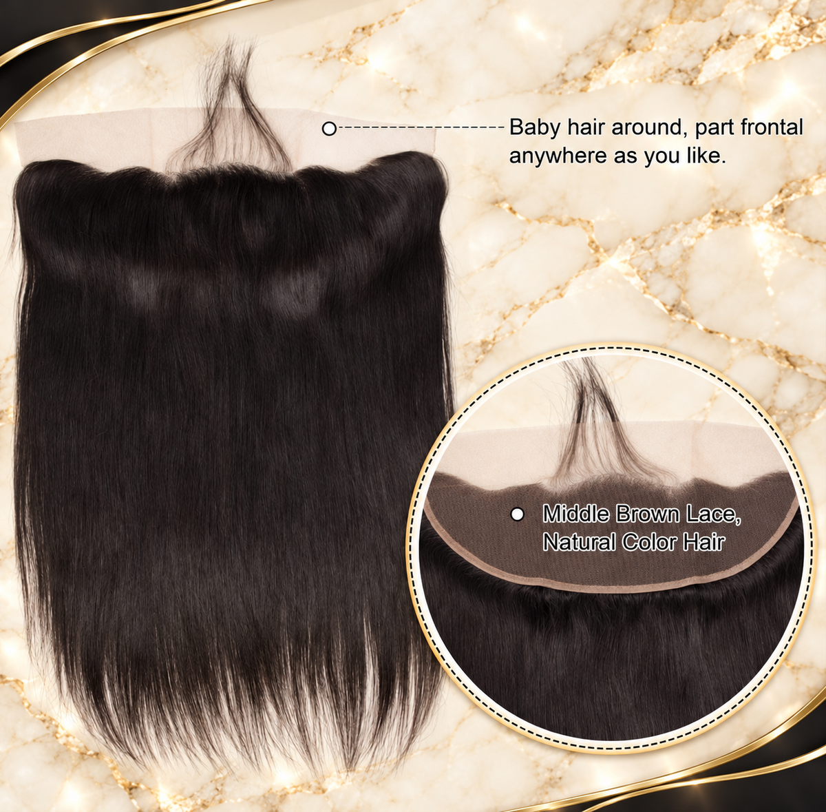 5x5 Wave Lace Closure