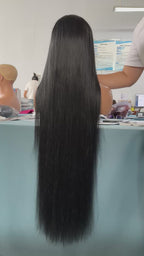 Black Bone Straight (HD Lace Pre-Plucked)